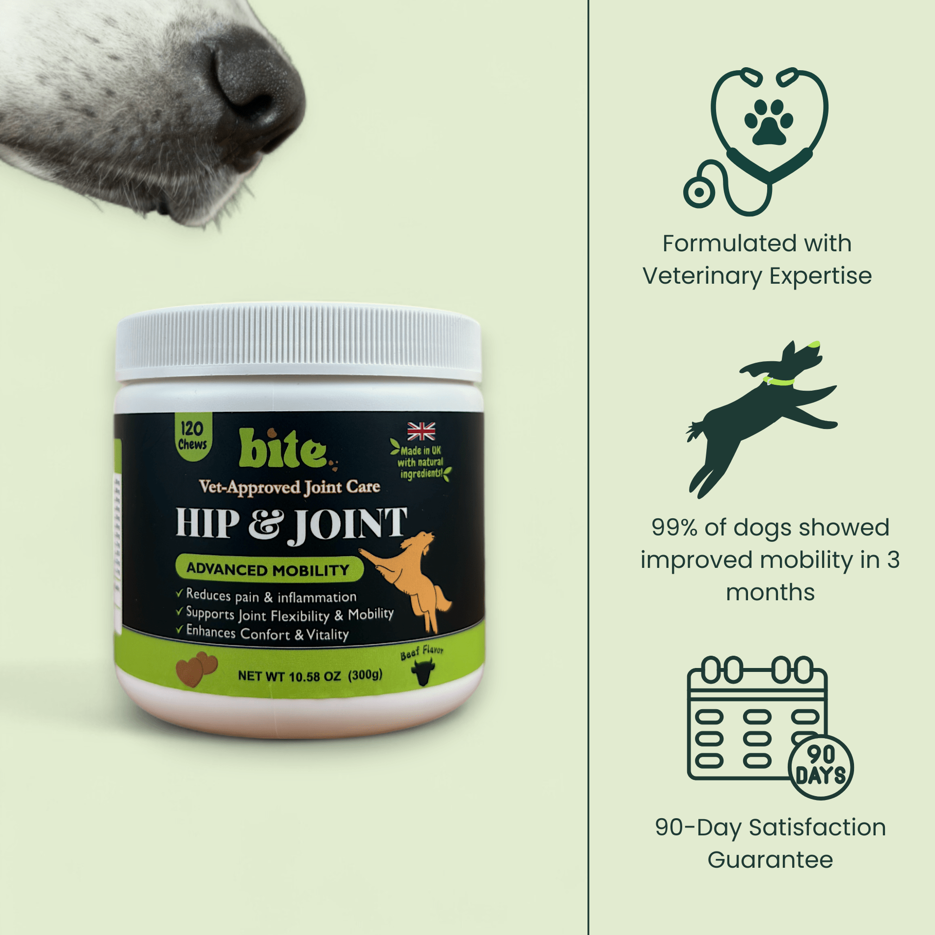 Advanced Hip & Joint Care - Powered by Nature